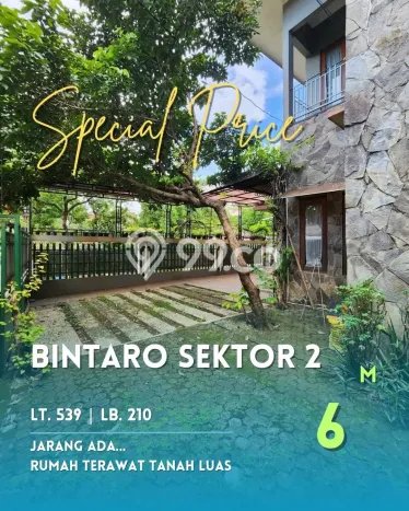 Jual Rumah Mewah Megah Dengan View Eksklusif di Sektor 2 - Bintaro, Jakarta Selatan Jual Rumah Mewah Megah Dengan View Eksklusif di Sektor 2 - Bintaro, Jakarta Selatan