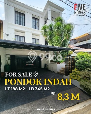 Dijual Rumah Mewah Megah Dengan View Cantik di Pondok Indah, Jakarta Selatan Dijual Rumah Mewah Megah Dengan View Cantik di Pondok Indah, Jakarta Selatan