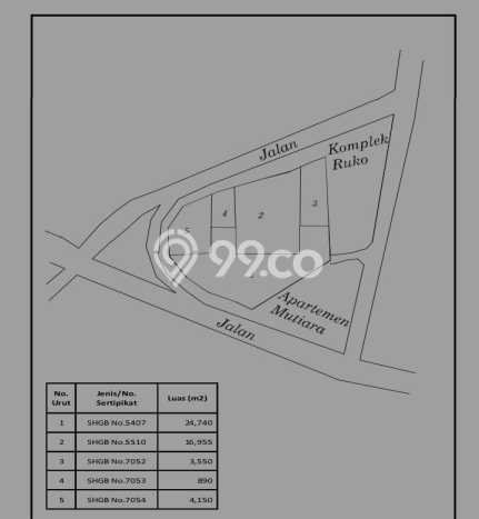 Dijual Tanah di Bekasi, Luas 55000m2 - Dijual Tanah di Bekasi, Luas 55000m2 -