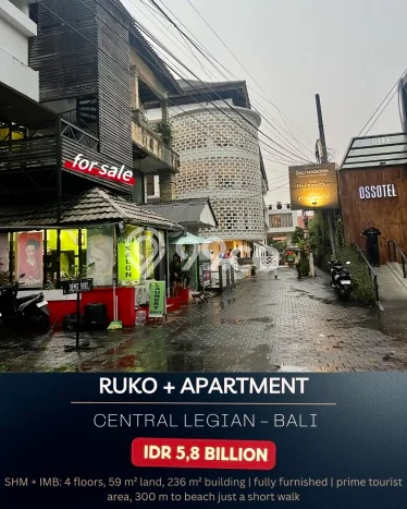 Ruko Bagus Dijual di Legian Badung Strategis Cocok untuk Kembangkan Bisnis Ruko Bagus Dijual di Legian Badung Strategis Cocok untuk Kembangkan Bisnis