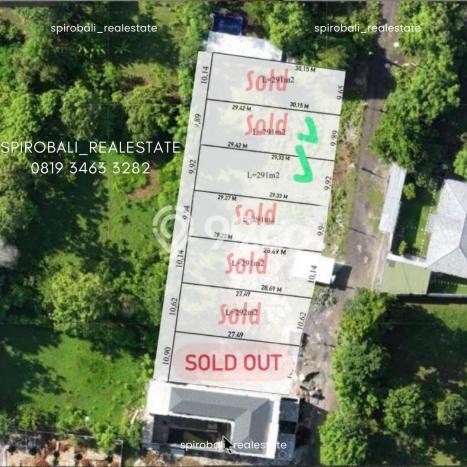 Tanah Dijual di Badung Seluas 291m2 Strategis Tanah Dijual di Badung Seluas 291m2 Strategis