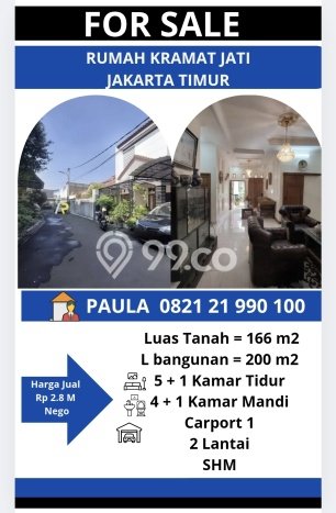 Dijual Rumah Mewah Exclusive di Kramat Jati, Jakarta Timur Dijual Rumah Mewah Exclusive di Kramat Jati, Jakarta Timur
