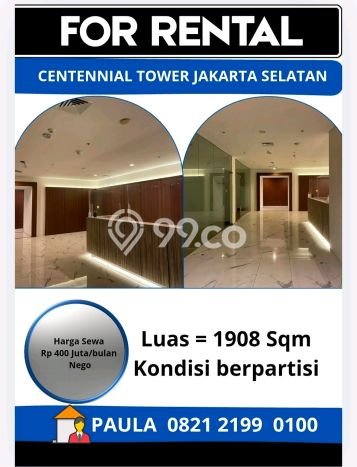 Unit Kantor Tersedia di Gatot Subroto Spesifikasi LB 1908m2 Unit Kantor Tersedia di Gatot Subroto Spesifikasi LB 1908m2