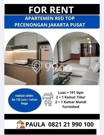 Apartemen Siap Huni 2 BR dengan Harga Terjangkau di Area Gambir, Jakarta Pusat Apartemen Siap Huni 2 BR dengan Harga Terjangkau di Area Gambir, Jakarta Pusat