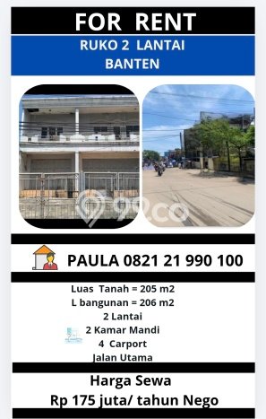 Area Strategis! Disewakan Ruko Lokasi Pandeglang, Pandeglang Cocok untuk Bisnis Area Strategis! Disewakan Ruko Lokasi Pandeglang, Pandeglang Cocok untuk Bisnis