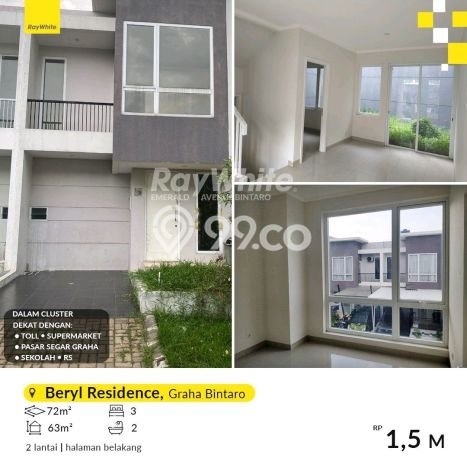Dijual Hunian Rumah Terawat 3 Kamar di Graha Raya Bintaro, Tangerang Selatan Dijual Hunian Rumah Terawat 3 Kamar di Graha Raya Bintaro, Tangerang Selatan