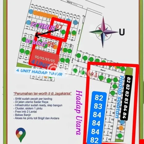 Lahan Kosong Dijual di Jakarta Selatan dengan Area 82m2 Lahan Kosong Dijual di Jakarta Selatan dengan Area 82m2