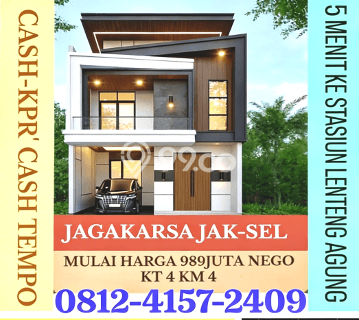 Dijual Rumah 4 Kamar Lokasi Strategis Nyaman dan Strategis di Jagakarsa Dijual Rumah 4 Kamar Lokasi Strategis Nyaman dan Strategis di Jagakarsa