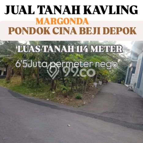 Tanah Kavling Dijual di Depok I, Depok dengan Luas Tanah 114m2 Tanah Kavling Dijual di Depok I, Depok dengan Luas Tanah 114m2