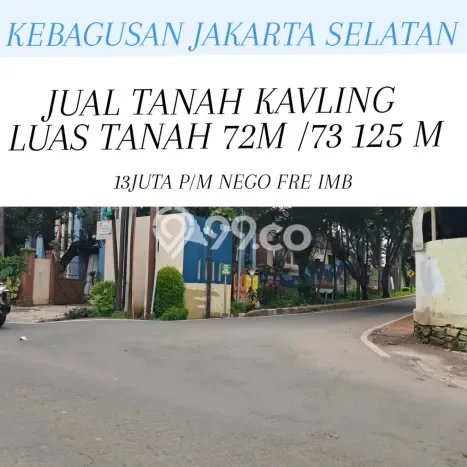 Tanah Kosong Dijual di Jakarta Selatan dengan Area 74m2 Tanah Kosong Dijual di Jakarta Selatan dengan Area 74m2