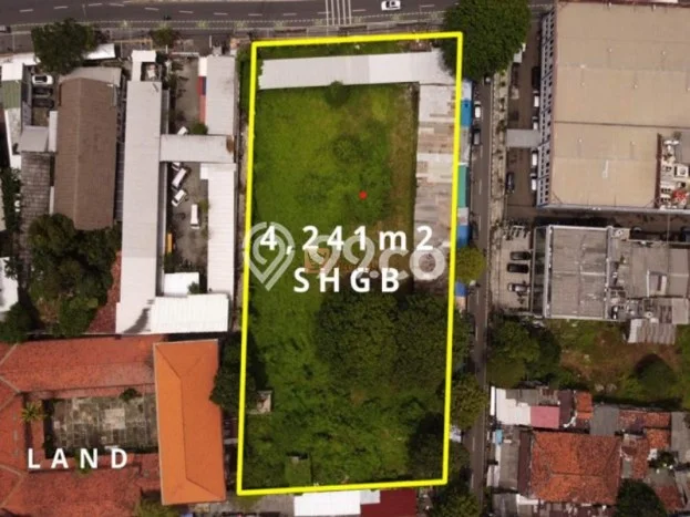 Tanah Kavling untuk Dijual di Senen Jakarta Pusat 4241m2 Tanah Kavling untuk Dijual di Senen Jakarta Pusat 4241m2