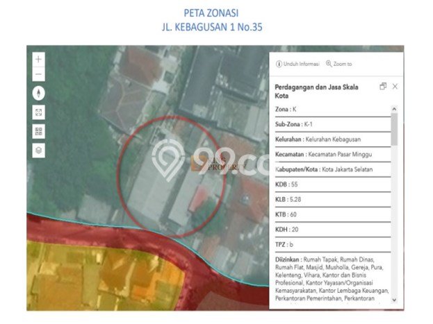 Tanah Kavling di Pasar Minggu Dijual dengan Luas 643m2 Tanah Kavling di Pasar Minggu Dijual dengan Luas 643m2