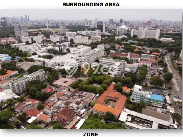 Tanah Kavling untuk Dijual di Senen Jakarta Pusat 4241m2 Tanah Kavling untuk Dijual di Senen Jakarta Pusat 4241m2