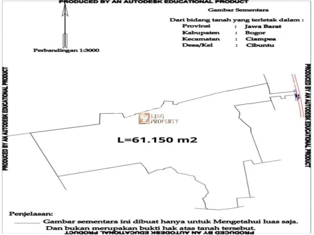 Tanah Dijual Lokasi Dramaga, Bogor Luas 6.15e+07m2 Legalitas Aman Tanah Dijual Lokasi Dramaga, Bogor Luas 6.15e+07m2 Legalitas Aman