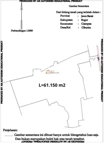 Tanah Dijual Lokasi Dramaga, Bogor Luas 6.15e+07m2 Legalitas Aman Tanah Dijual Lokasi Dramaga, Bogor Luas 6.15e+07m2 Legalitas Aman