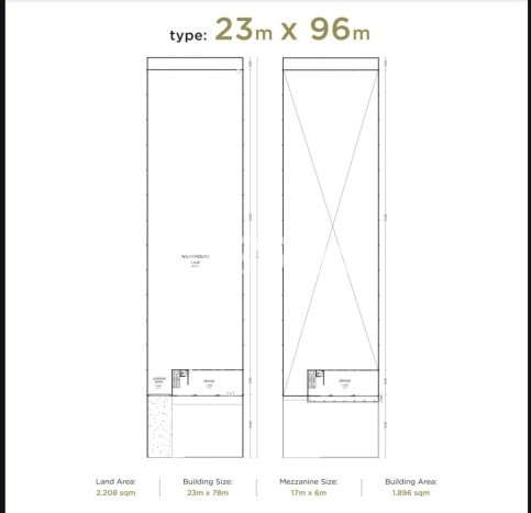 Unit Gudang Dijual di Legok Tangerang Luas Bangunan 1896m2 Unit Gudang Dijual di Legok Tangerang Luas Bangunan 1896m2