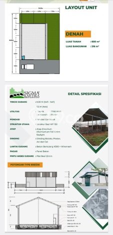 Gudang Bagus LT 300m2 LB 252m2 Dijual di Serpong Utara Tangerang Selatan Gudang Bagus LT 300m2 LB 252m2 Dijual di Serpong Utara Tangerang Selatan