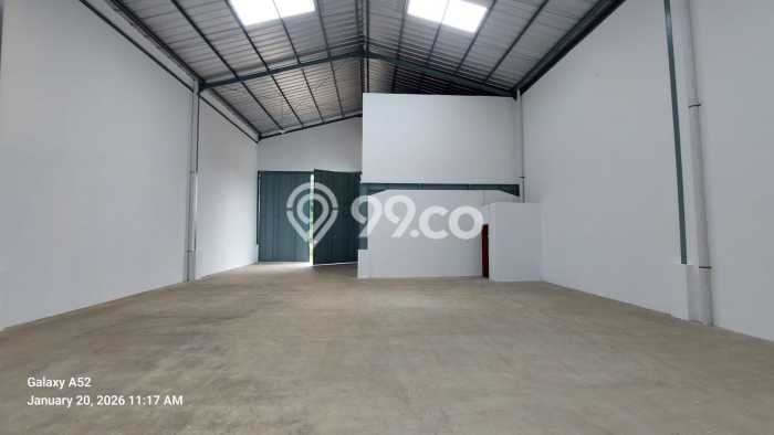 Gudang Bagus LT 300m2 LB 252m2 Dijual di Serpong Utara Tangerang Selatan Gudang Bagus LT 300m2 LB 252m2 Dijual di Serpong Utara Tangerang Selatan