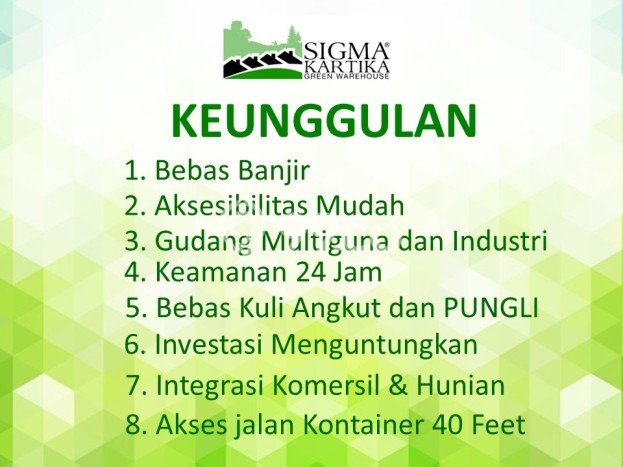 Gudang Bagus LT 300m2 LB 252m2 Dijual di Serpong Utara Tangerang Selatan Gudang Bagus LT 300m2 LB 252m2 Dijual di Serpong Utara Tangerang Selatan