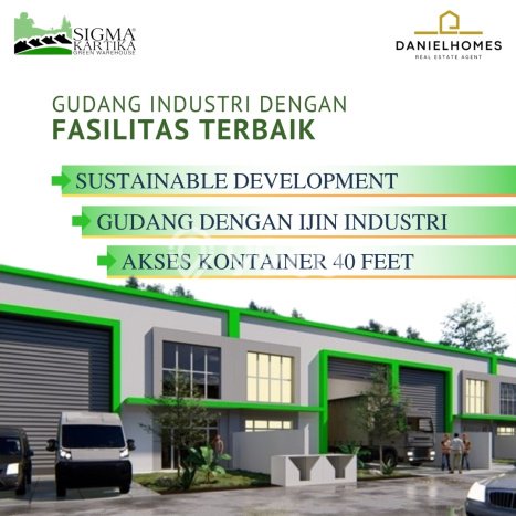 Gudang Bagus LT 300m2 LB 252m2 Dijual di Serpong Utara Tangerang Selatan Gudang Bagus LT 300m2 LB 252m2 Dijual di Serpong Utara Tangerang Selatan