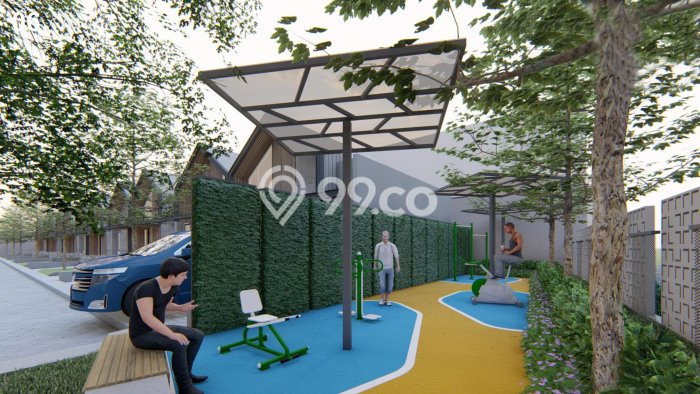 Hunian Asri 2 KT di Taman Kopo Indah, Bandung - LT 72m2m² Hunian Asri 2 KT di Taman Kopo Indah, Bandung - LT 72m2m²