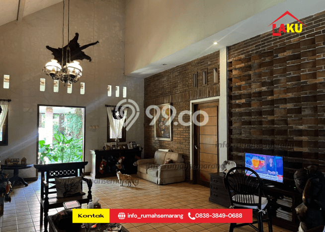 Rumah Strategis 5 KT Luas Tanah 1071m2m² di Banyumanik, Semarang Rumah Strategis 5 KT Luas Tanah 1071m2m² di Banyumanik, Semarang