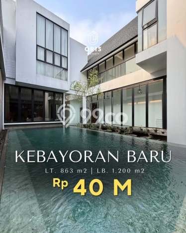 Siap Huni Rumah Mewah 7 Kamar di Kebayoran Baru Dekat ke Mana Pun Siap Huni Rumah Mewah 7 Kamar di Kebayoran Baru Dekat ke Mana Pun