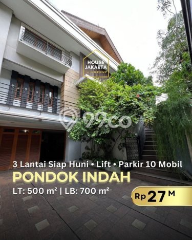 Jual Rumah Luas Megah Dengan View Cantik di Pondok Indah, Jakarta Selatan Jual Rumah Luas Megah Dengan View Cantik di Pondok Indah, Jakarta Selatan