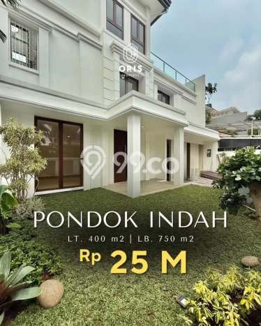 Hunian Mewah LB 750m2 Siap Pakai Desain Elegan di Pondok Indah, Jakarta Selatan Hunian Mewah LB 750m2 Siap Pakai Desain Elegan di Pondok Indah, Jakarta Selatan