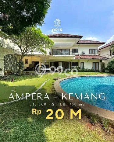 Rumah Luxury Modern Tanpa Renovasi di Kemang Jakarta Selatan Rumah Luxury Modern Tanpa Renovasi di Kemang Jakarta Selatan