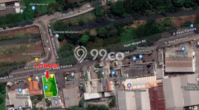 Kavling Tanah untuk Dijual di Daan Mogot, Tangerang, Luas 494m2 Kavling Tanah untuk Dijual di Daan Mogot, Tangerang, Luas 494m2