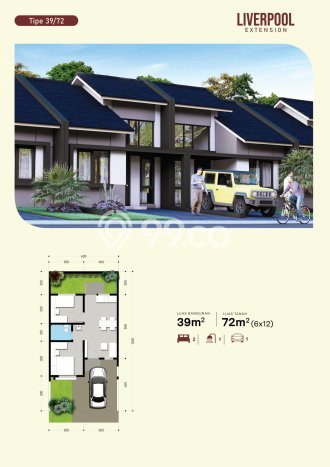 Rumah Minimalis Dijual di Makassar 2 Kamar dengan LT 60m2 Rumah Minimalis Dijual di Makassar 2 Kamar dengan LT 60m2