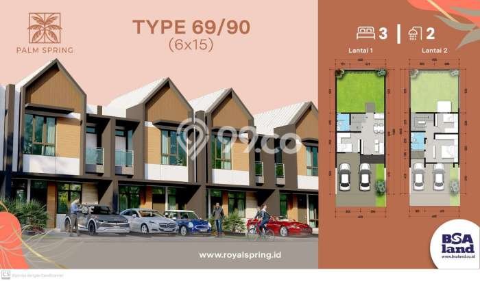 Hunian Cantik Minimalis Lb 57m2 di Makassar, Makassar Hunian Cantik Minimalis Lb 57m2 di Makassar, Makassar