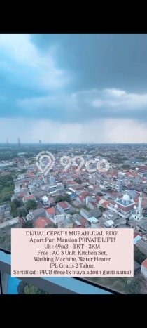 Apartemen Favorit Modern Dijual di Jakarta Barat dengan 2 Kamar Tidur Apartemen Favorit Modern Dijual di Jakarta Barat dengan 2 Kamar Tidur