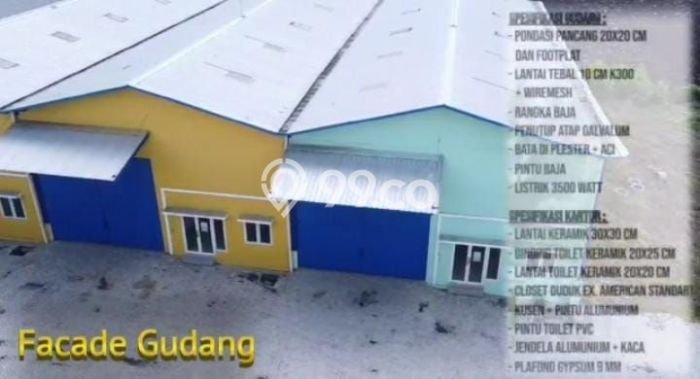 Unit Gudang Dijual di Driyorejo Gresik Luas Bangunan 360m2 Unit Gudang Dijual di Driyorejo Gresik Luas Bangunan 360m2