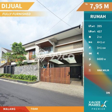 Dijual Rumah Mewah Elegan Dengan View Eksklusif di Tidar, Malang Dijual Rumah Mewah Elegan Dengan View Eksklusif di Tidar, Malang