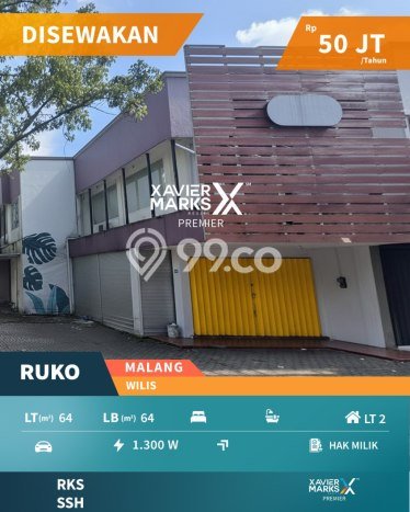 Lokasi Strategis! Dijual Ruko Bisnis di Klojen, Malang Kondisi Baik Lokasi Strategis! Dijual Ruko Bisnis di Klojen, Malang Kondisi Baik