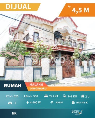 Hot Offer Hunian Mewah Ideal dan Luas di Lowokwaru, Malang Hot Offer Hunian Mewah Ideal dan Luas di Lowokwaru, Malang