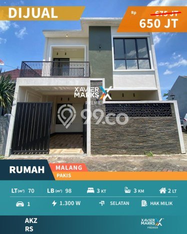 Dijual Rumah Strategis Bagus Punya 3 KT di Pakis Malang SHM Dijual Rumah Strategis Bagus Punya 3 KT di Pakis Malang SHM