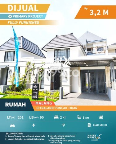 Rumah Elit Modern Tanpa Renovasi di Tidar Malang Rumah Elit Modern Tanpa Renovasi di Tidar Malang