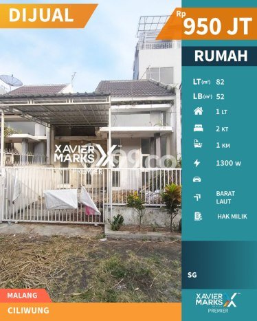 Rumah Strategis Minimalis Lb 52m2 di Blimbing, Malang Rumah Strategis Minimalis Lb 52m2 di Blimbing, Malang