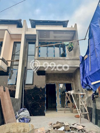Rumah Modern 4 KT LT 100m2 di Villa Melati Mas Rumah Modern 4 KT LT 100m2 di Villa Melati Mas