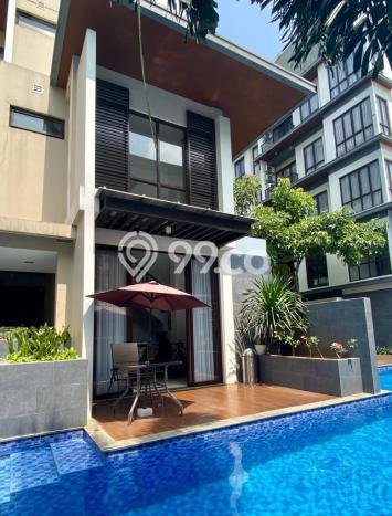 Hunian Cantik Modern Lb 106m2 di BSD, Tangerang Selatan Hunian Cantik Modern Lb 106m2 di BSD, Tangerang Selatan