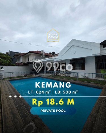 Rumah Elit LB 500m2 Siap Huni Desain Elegan di Kemang, Jakarta Selatan Rumah Elit LB 500m2 Siap Huni Desain Elegan di Kemang, Jakarta Selatan