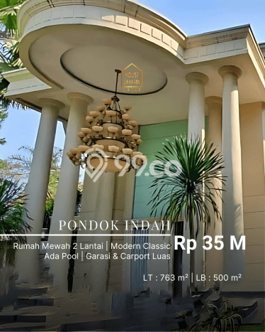 Rumah Elit Modern Siap Huni di Pondok Indah Jakarta Selatan Rumah Elit Modern Siap Huni di Pondok Indah Jakarta Selatan