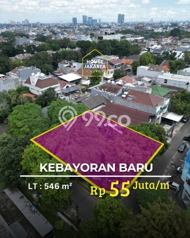 Tanah Strategis Kawasan Kebayoran Baru, Luas 546m2m², Akses Kebayoran Baru, Jakarta Selatan, Jakarta Selatan Tanah Strategis Kawasan Kebayoran Baru, Luas 546m2m², Akses Kebayoran Baru, Jakarta Selatan, Jakarta Selatan