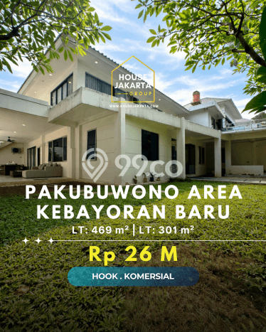 Komersial Dijual di Jakarta Selatan LT 469m2 & LB 301m2 Lokasi Terbaik! Komersial Dijual di Jakarta Selatan LT 469m2 & LB 301m2 Lokasi Terbaik!