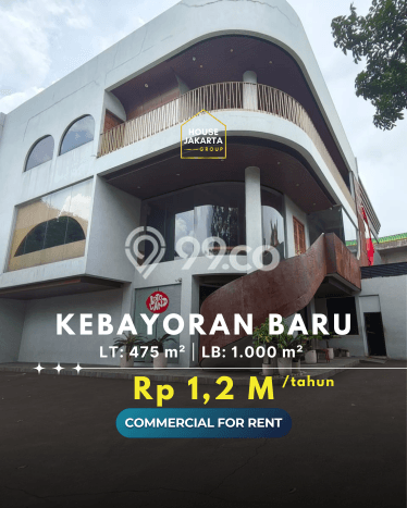 Area Strategis! Disewakan Komersial Lokasi Kebayoran Baru, Jakarta Selatan Cocok untuk Bisnis Area Strategis! Disewakan Komersial Lokasi Kebayoran Baru, Jakarta Selatan Cocok untuk Bisnis