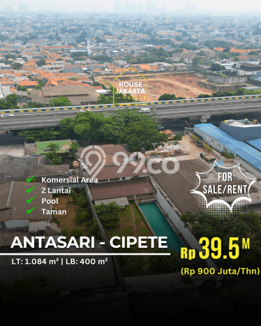Jual Rumah Mewah Elegan Dengan View Cantik di Antasari, Jakarta Selatan Jual Rumah Mewah Elegan Dengan View Cantik di Antasari, Jakarta Selatan