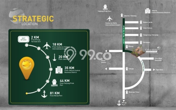 Untuk Dijual! Gudang di Bitung Tangerang LT 7600m2 / LB 4000m2 Kawasan Strategis Untuk Dijual! Gudang di Bitung Tangerang LT 7600m2 / LB 4000m2 Kawasan Strategis